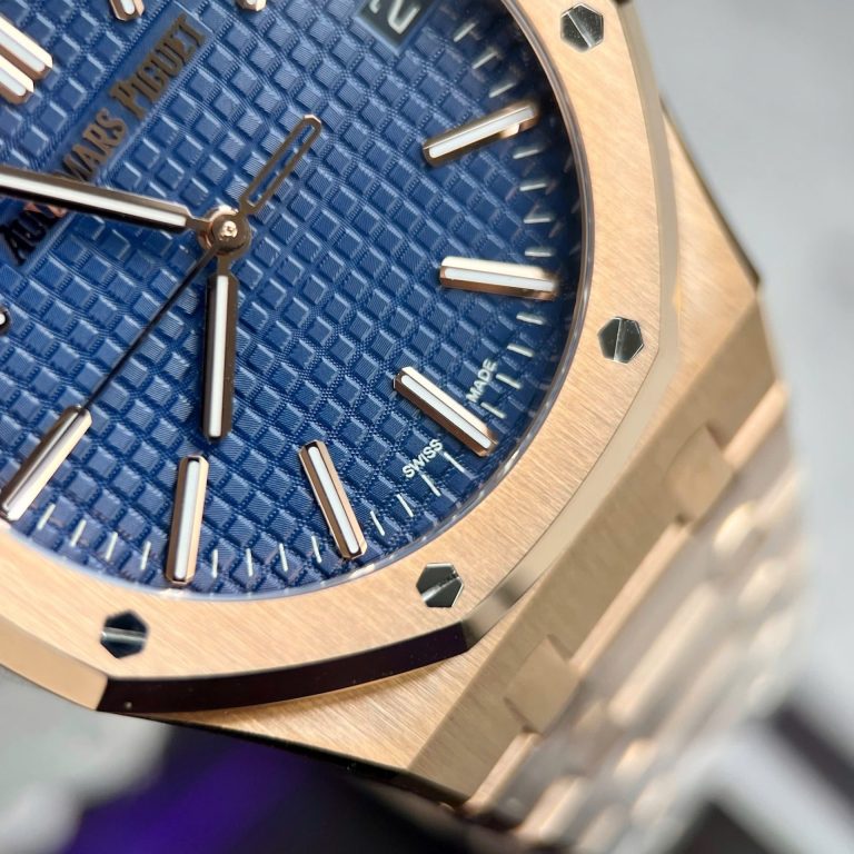 Audemars Piguet 15500 Replica 11 Watch Blue Dial APS Factory 41mm