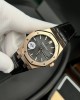 Audemars Piguet Royal Oak 15500OR Replica Watch Leather Strap 41mm