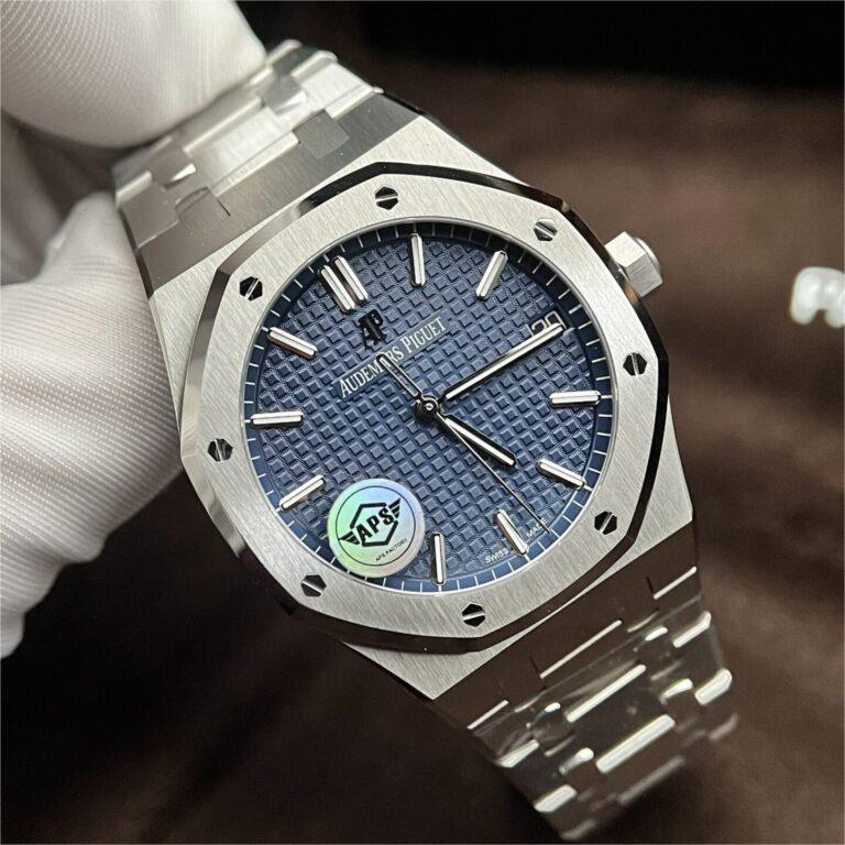 Audemars Piguet Royal Oak 15500ST Best Replica Watch Blue Dial APS 41mm