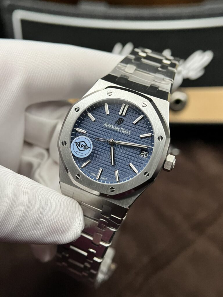 Audemars Piguet Royal Oak 15500ST Best Replica Watch Blue Dial APS 41mm