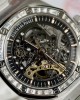 Audemars Piguet Royal Oak 15412BC Skeleton Moissanite Replica Watch 41mm