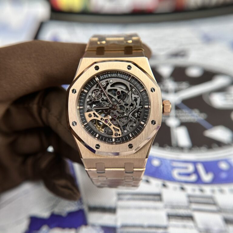 Audemars Piguet Royal Oak 15407 Rose Gold Replica 11 Watch APS 41mm