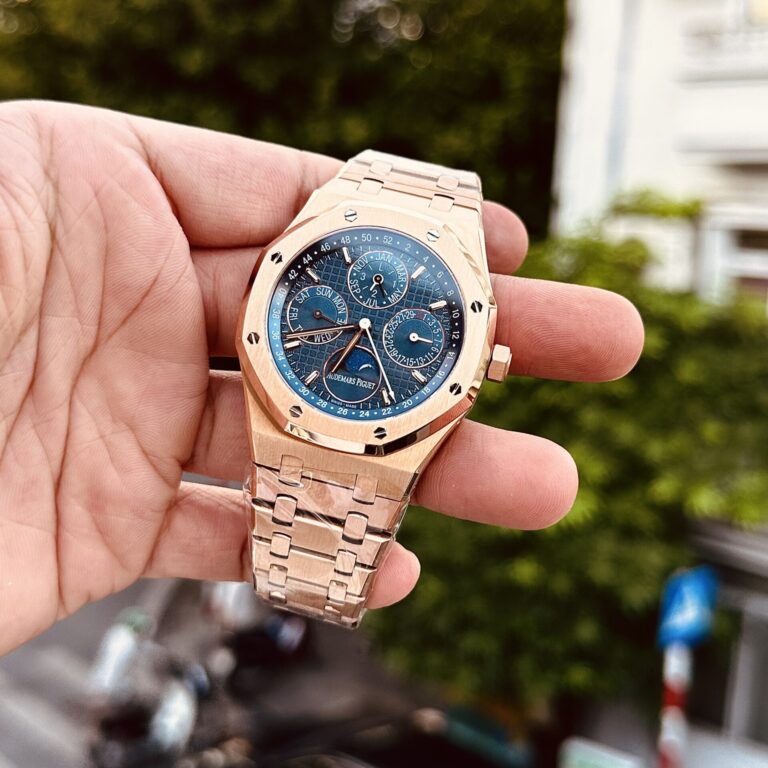 Audemars Piguet Royal Oak 26574OR Blue Dial Replica Watch 41mm