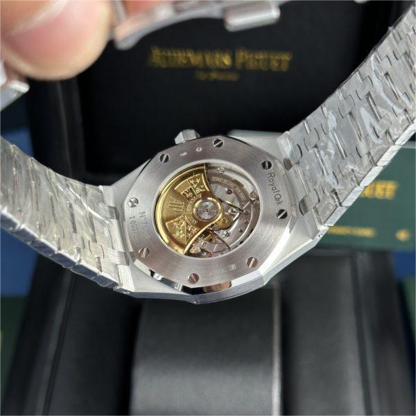 Audemars Piguet Royal Oak 15410 Frosted Gold Best Replica Watch Blue Dial APS Factory 41mm