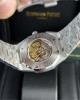 Audemars Piguet Royal Oak 15410 Frosted Gold Best Replica Watch Blue Dial APS Factory 41mm