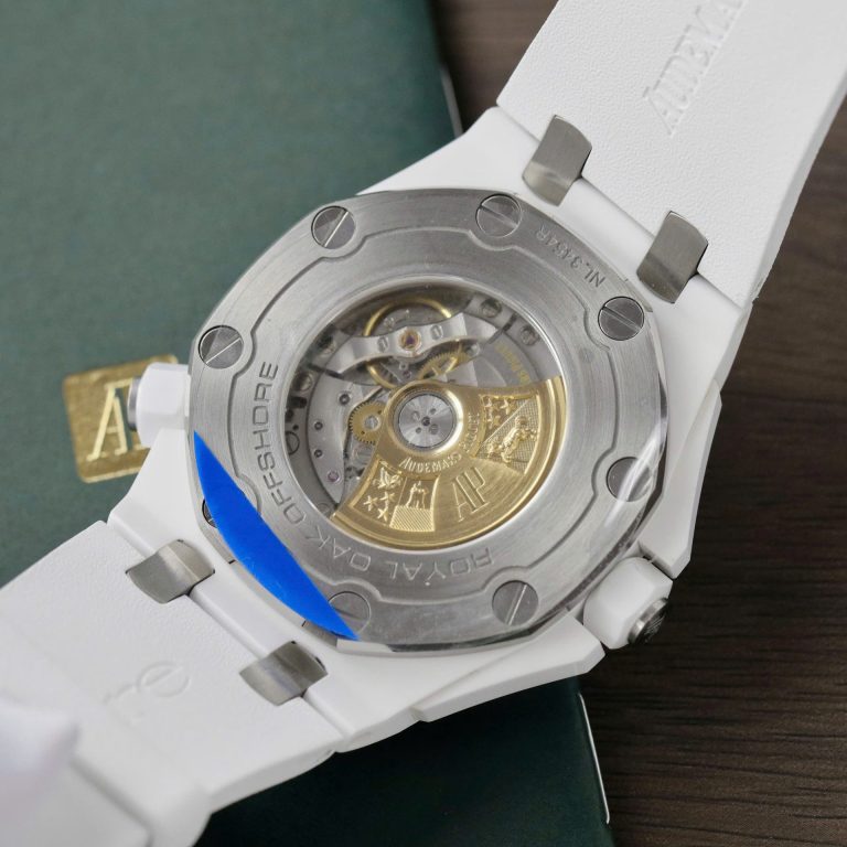 Audemars Piguet Royal Oak Offshore 15707CB White Ceramic Best Replica Watch APS Factory 42mm