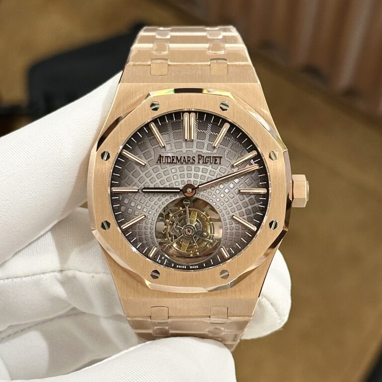 Audemars Piguet Best Replica Watch Royal Oak Tourbillon Rose Gold 41mm