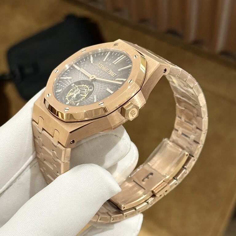 Audemars Piguet Best Replica Watch Royal Oak Tourbillon Rose Gold 41mm