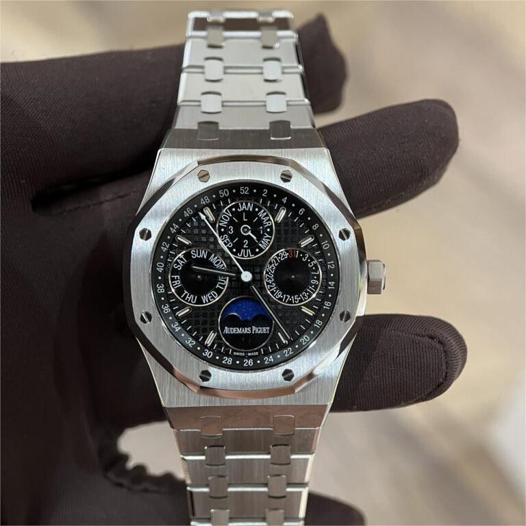 Audemars Piguet Replica Watch Royal Oak 26574ST Black Dial 41mm