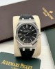 Audemars Piguet Replica Watch Royal Oak 15400ST Black Dial Rubber Strap 41mm