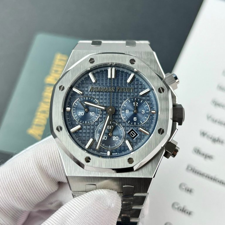 Audemars Piguet Royal Oak 26715ST Blue Dial Replica Watch ZF Factory 38mm