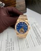 Audemars Piguet Replica Watch Royal Oak Tourbillon Rose Gold 26522OR Dial Blue 41mm