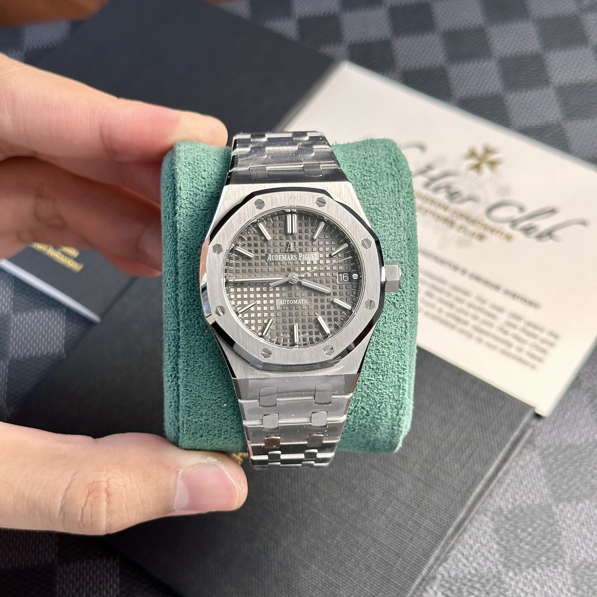 Audemars Piguet Replica Watch Royal Oak 15450ST Gray Dial APS Factory 37mm