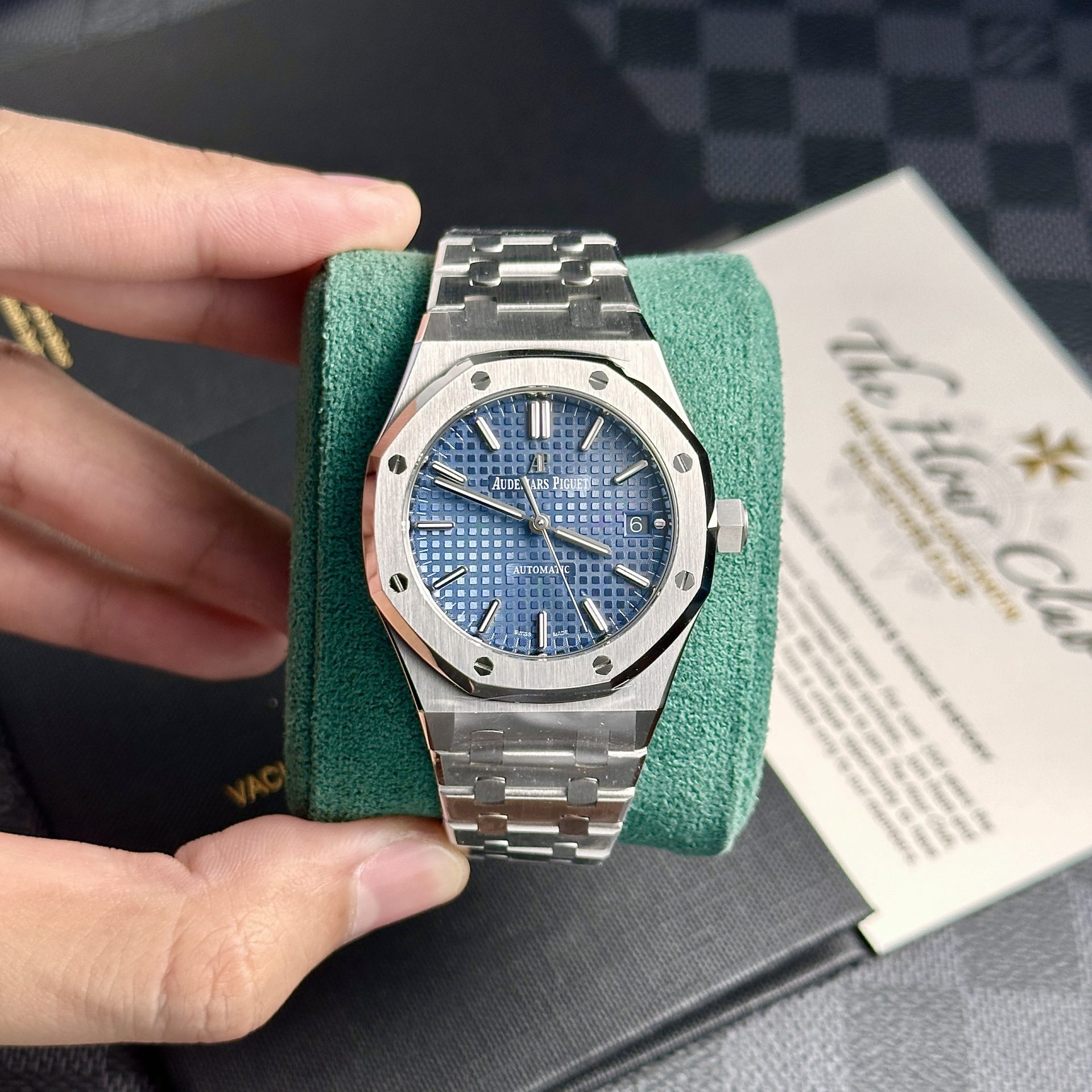 Audemars Piguet Fake Watch Royal Oak 15450ST Dial Blue APS Factory 37mm