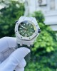 Audemars Piguet Replica Watches Royal Oak 15720ST Green Dial IP Factory 42mm