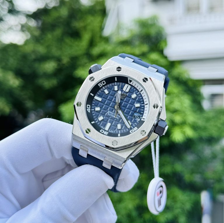 Audemars Piguet Replica Watch Royal Oak 15720ST Blue Dial IP Factory 41mm