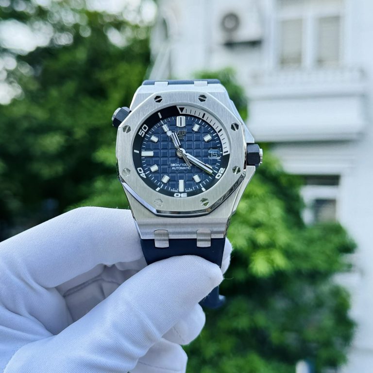 Audemars Piguet Replica Watch Royal Oak 15720ST Blue Dial IP Factory 41mm