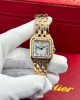 Cartier Panthère Ladies Rose Gold MOP Dial Diamond Bezel Best Replica AF 27mm x 36mm