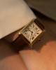 Cartier Tank Louis W1529756 Yellow Gold Leather Replica AF 33.7mm x 25.5mm