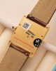 Cartier Tank Louis W1529756 Yellow Gold Leather Replica AF 33.7mm x 25.5mm