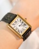 Cartier Tank Solo W5200002 Yellow Gold Ladies Small Model Leather Replica 31 x 24mm