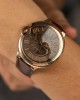 Cartier Ballon Bleu W6920037 Rose Gold Brown Dial Leather Strap Best Replica AF 42mm