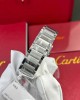 Cartier Tank Francaise W4TA0020 Small Model Silver Sunray Dial Diamond Bezel Replica 25.7 x 21.2mm