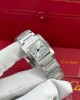 Cartier Tank Francaise WSTA0065 Small Model Ladies Silver Sunray Dial Replica 25.7 x 21.2mm