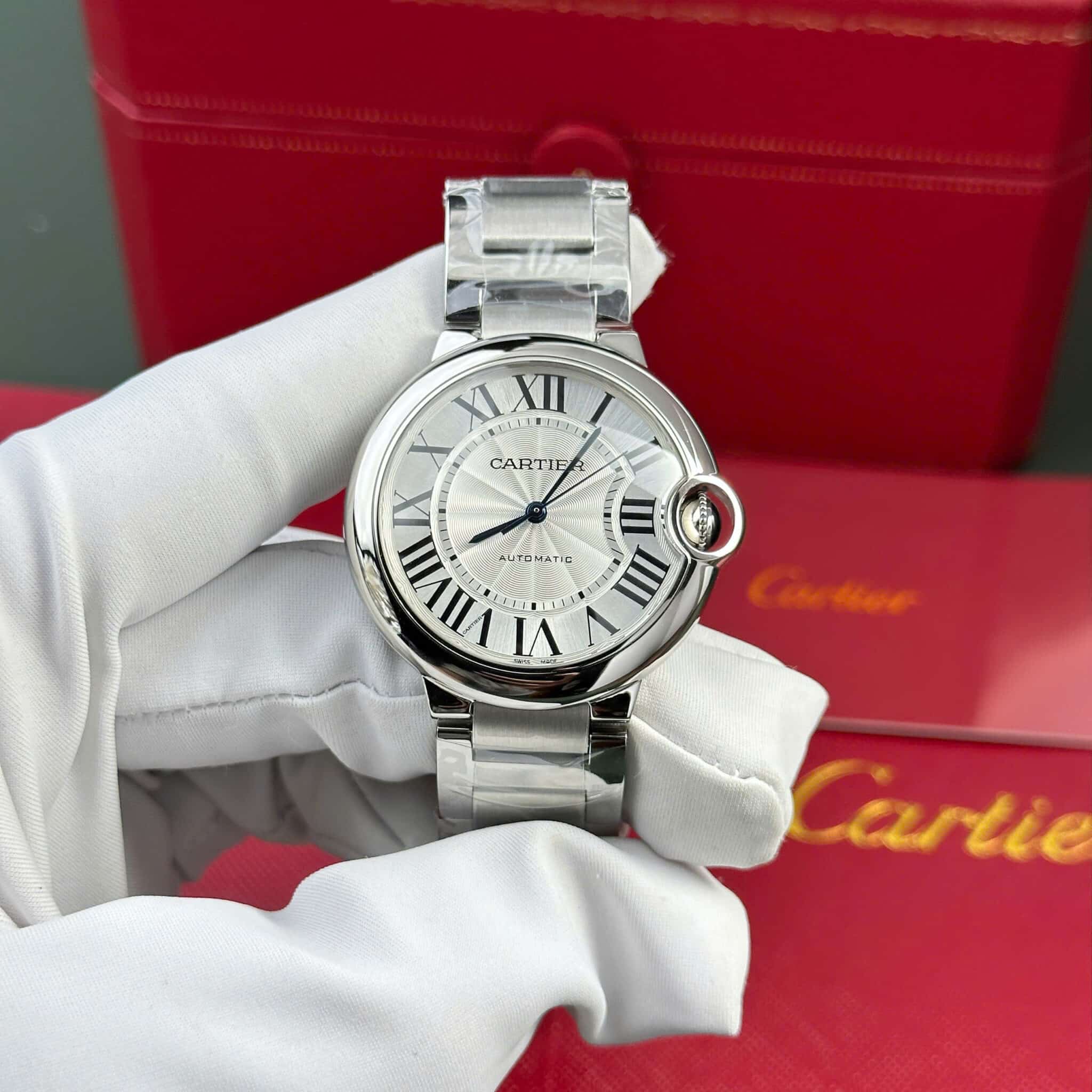 Cartier Ballon Bleu WSBB0048 Automatic Steel Lady Watch Best Replica AF 36mm