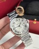 Cartier Ballon Bleu W69012Z4 White Dial Best Replica 42mm