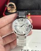 Cartier Ballon Bleu W69012Z4 White Dial Best Replica 42mm