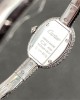 Cartier Baignoire HPI01607 Mini Model Silver Dial Iced Out Moissanite Best Replica (Wrist Size 15, 16, 17cm)