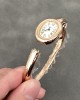 Cartier Baignoire de Cartier Rose Gold Silver Dial Mini Model Best Replica (Wrist Size 15, 16, 17cm)