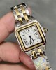 Cartier Panthère de Cartier Small Model Two Tone Yellow Gold White Dial Best Replica BVF 23mm x 30mm