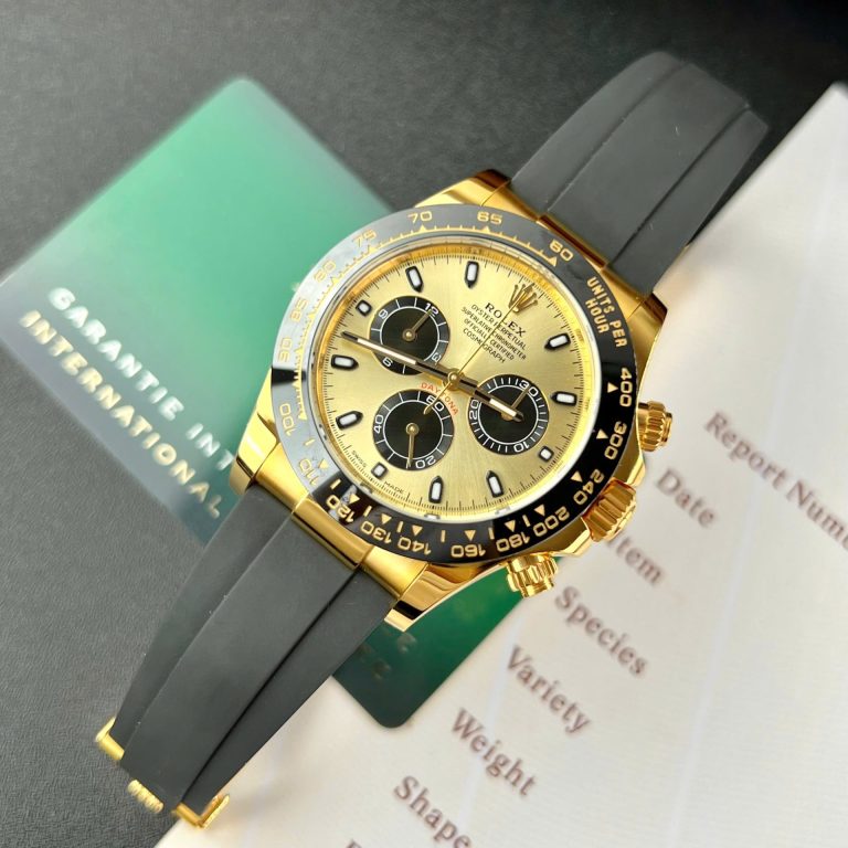 Rolex Daytona Best Replica Watch Gold Wrapped Custom 40mm