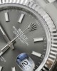 Rolex DateJust 126334 Replica Watch Gray Dial Oyster Strap VS Factory 41mm