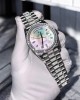 Rolex Day-Date Replica Watch Dial Mother Of Pearl Moissanite Diamonds Hong Kong 40mm