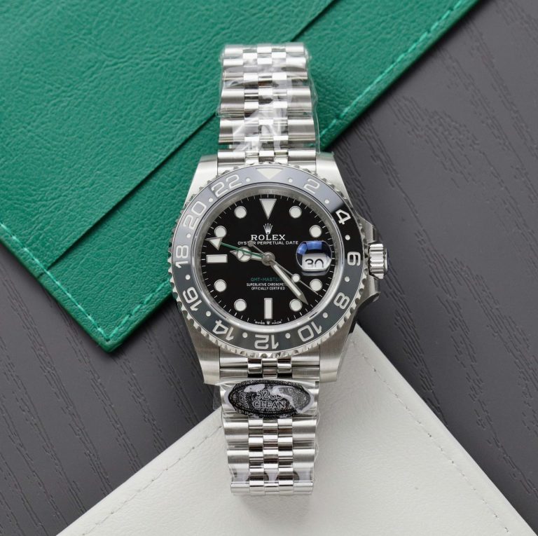 Rolex GMT-Master II 126710GRNR Replica Watch Black Dial Clean Factory 41mm