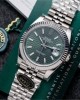 Rolex DateJust 126334 Replica Watch Green Dial Jubilee Strap Clean 41mm