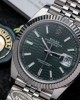 Rolex DateJust 126334 Replica Watch Green Dial Jubilee Strap Clean 41mm