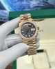 Rolex Day-Date Purple Mother of Pearl Dial Super Fake Watch BP Factory 40mm