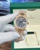 Rolex Day-Date Purple Mother of Pearl Dial Super Fake Watch BP Factory 40mm