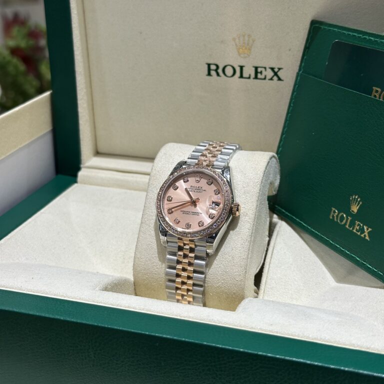 Rolex DateJust Women’s High Quality Fake Watch Sunburt Dial Jubilee Strap 31mm