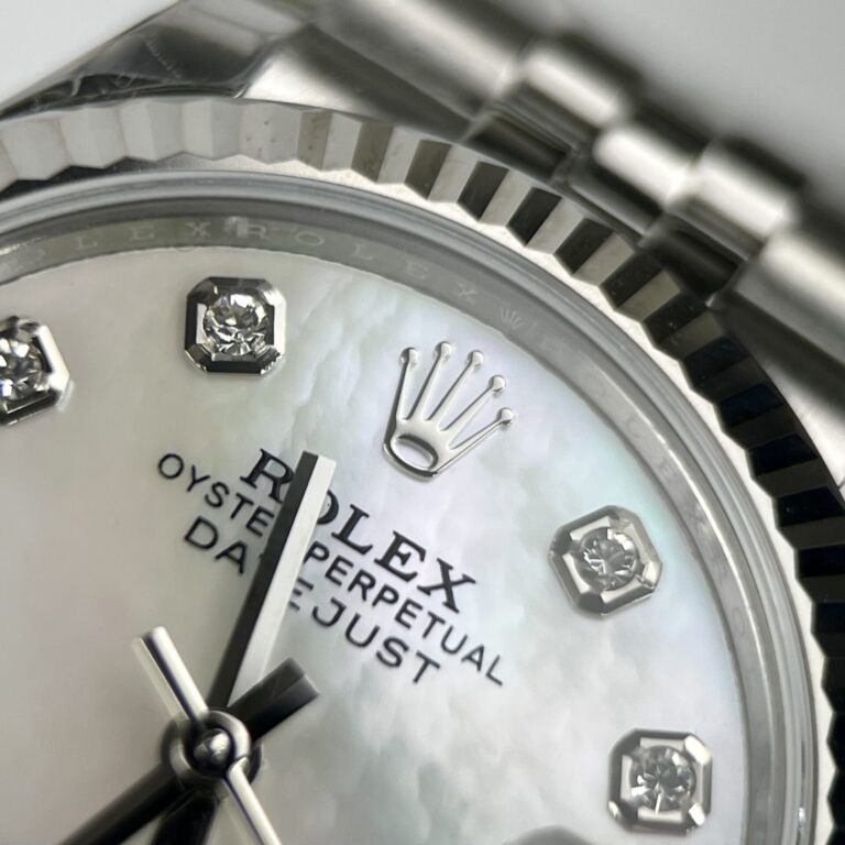 Rolex DateJust Replica Watch Mother of Pearl Dial Jubilee Strap 31mm