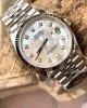 Rolex DateJust Replica Watch Natural Mother of Pearl Dial Moissanite Markers 41mm