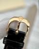 Rolex Cellini Date 50515 Gold Wrapped Replica Watch Leather Strap 39mm