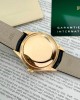 Rolex Cellini Date 50515 Gold Wrapped Replica Watch Leather Strap 39mm