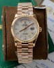 Rolex Day-Date Dial Mother Of Pearl Best Replica Watch Custom Gold Wrapped 36mm