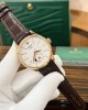 Rolex Cellini 50525 Replica Watch Rose Gold Brown Strap 39mm