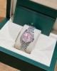 Rolex DateJust Replica Watch Moissanite Diamond Pink Dial 31mm